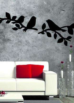 Декоративное настенное панно «птички» , декор на стену