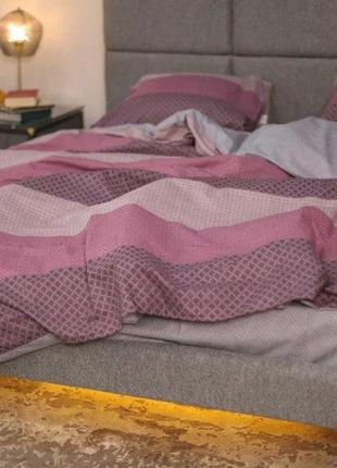 Комплект постельного белья №21156 тм вилюта, двуспальный комплект, ранфорс 100%3 фото