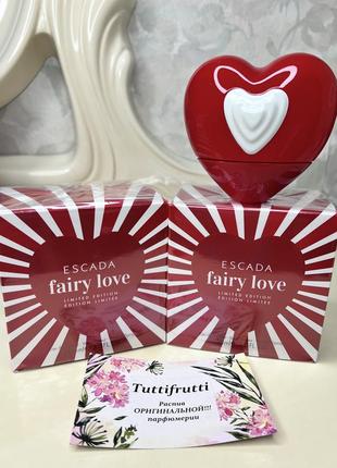 Escada fairy love, 100 ml, оригинал!