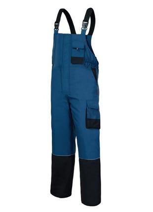 Комбинезон рабочий зимний - синьо-чорний, 3xl (60)