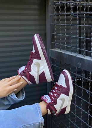 Кросівки nike air jordan 1 retro жіночі чоловічі найк аір джордан3 фото