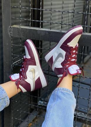 Кросівки nike air jordan 1 retro жіночі чоловічі найк аір джордан7 фото