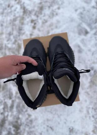 Мужские зимние кроссовки adidas yeezy boost 350 v2 winter black9 фото