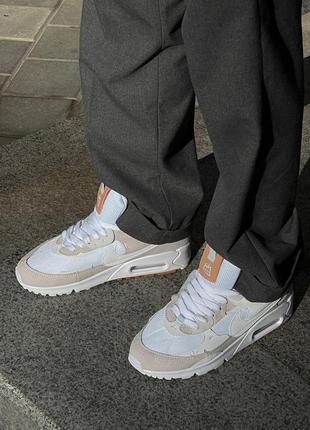 Женские кроссовки  nike air max 90 white