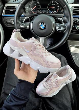 Мужские кроссовки  nike air max ryz 365 pink white2 фото