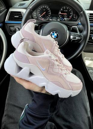 Мужские кроссовки  nike air max ryz 365 pink white1 фото