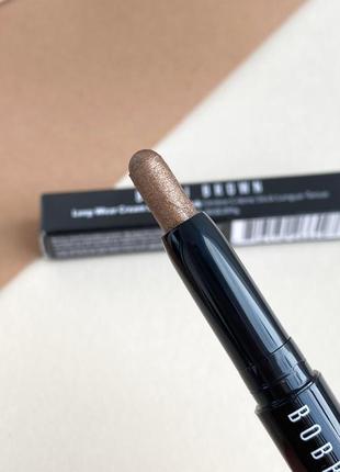 Кремовые тени bobbi brown long-wear cream shadow stick golden bronze 0.9g