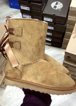 Жіночі черевики ugg brown чоботи, уги зимові