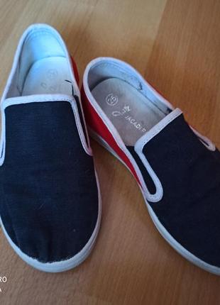 Кроссовки мокасины слипоны jacadi