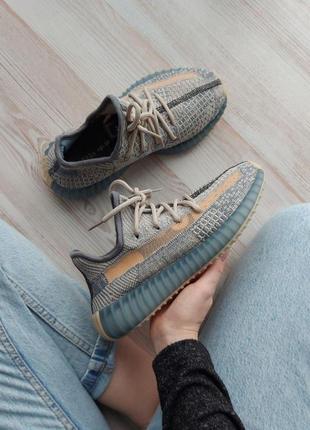 Женские кроссовки  adidas yeezy boost 350 v2 israfil 1