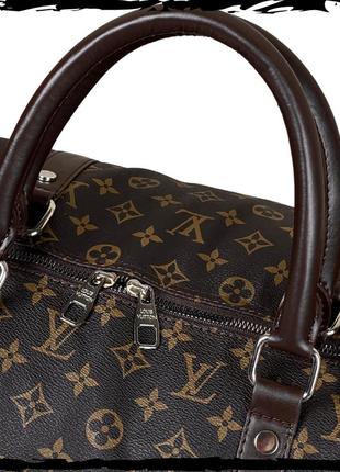 Сумка брендовая дорожная louis vuitton. сумка луи виттон. багажная, спортивная сумка lv, лв3 фото