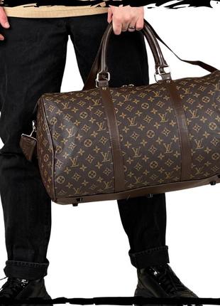 Сумка брендовая дорожная louis vuitton. сумка луи виттон. багажная, спортивная сумка lv, лв1 фото