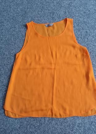 Оранжевая блуза