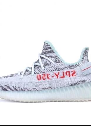 Мужские кроссовки  adidas yeezy boost 350 v2 blue tint