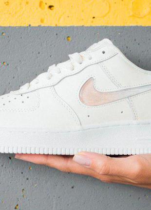 Женские кроссовки  nike air force 1 low jewel "white"