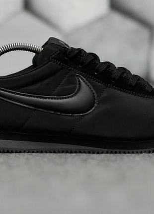 Мужские кроссовки  nike cortez black