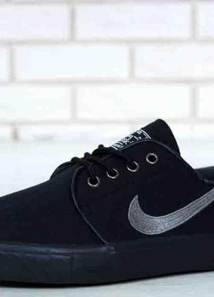 Мужские кроссовки  nike sb zoom stefan janoski black