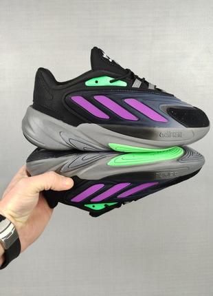 Мужские кроссовки adidas ozelia black&violet 41-459 фото