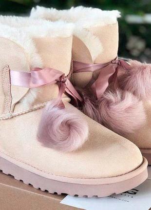 Ugg gita powder pink suede