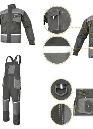 Комплект робочий чоловічий, куртка та штани euroclassic польща 44-64р2 фото