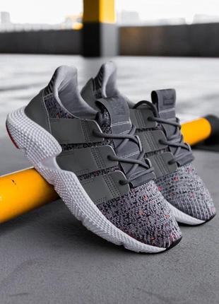 Жіночі кросівки adidas prophere grey solar red