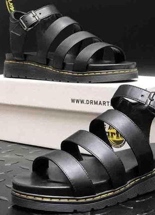 Женские босоножки сандалии dr martens sandals black