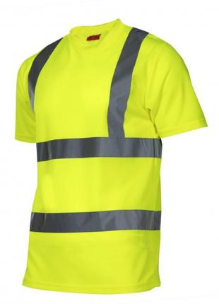 Футболка сигнальна - жовтий, xl (54)