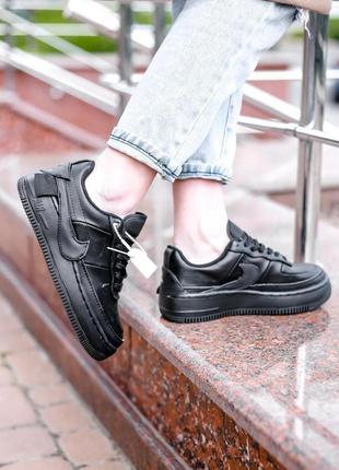 Мужские кроссовки  nike air force jester "black"4 фото