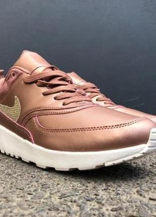 Жіночі кросівки nike thea jewel gold найк1 фото