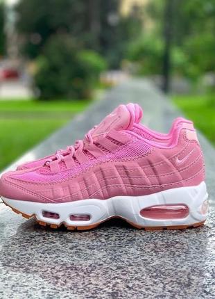 Женские кроссовки  nike air max 95 pink