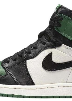 Мужские кроссовки  nike air jordan 1  retro high "pine green" 41