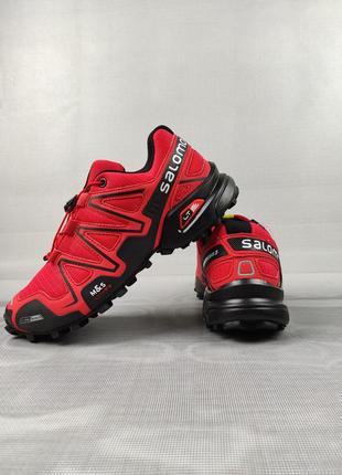 Чоловічі кросівки salomon speedcross grid red 41-456 фото