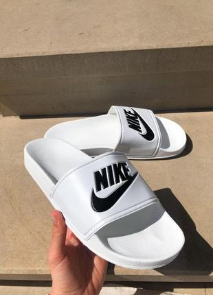 Шлепанцы nike benassi мужские, женские3 фото