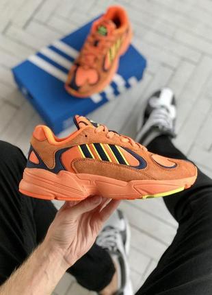 Женские кроссовки  adidas yung 1 orange2 фото