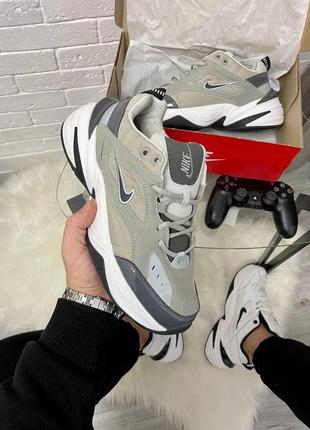 Чоловічі та жіночі кросівки nike m2k tekno grey v2