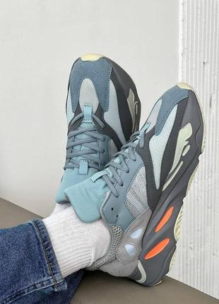 Чоловічі кросівки adidas yeezy boost 700 v1 inertia grey2 фото