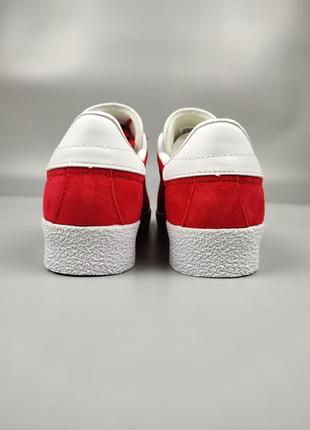 Кроссовки женские подростковые adidas topanga red white 36-405 фото