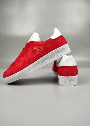 Кроссовки женские подростковые adidas topanga red white 36-407 фото