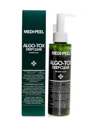 Гель для глибокого очищення обличчя medi-peel algo-tox deep clear, 150мл