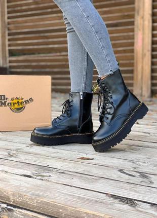 Женские ботинки dr. martens jadon доктор мартинс