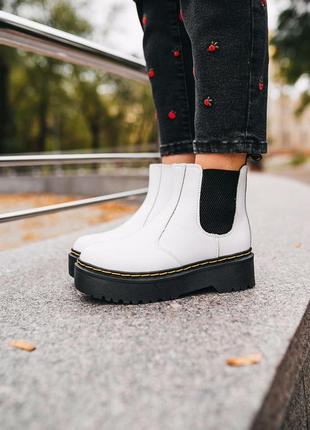 Жіночі черевики dr. martens chelsea доктор мартінс