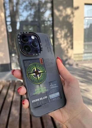 Чохол stone island для iphone//чехол для айфона