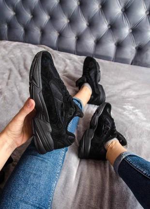 Женские кроссовки  adidas yung 1 black4 фото
