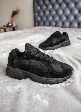 Женские кроссовки  adidas yung 1 black