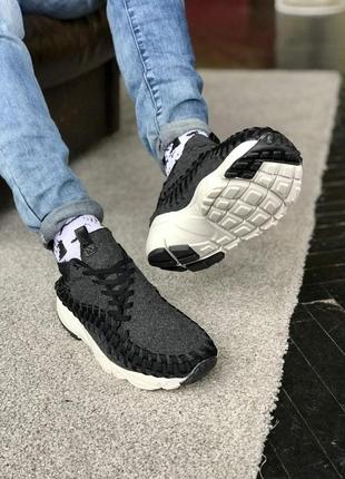 Кроссовки мужские nike footscape woven black найк