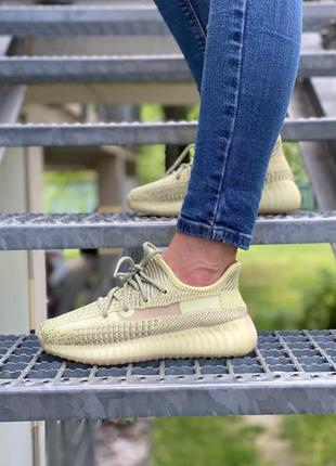 Жіночі кросівки adidas yeezy boost 350 v2 antila reflective