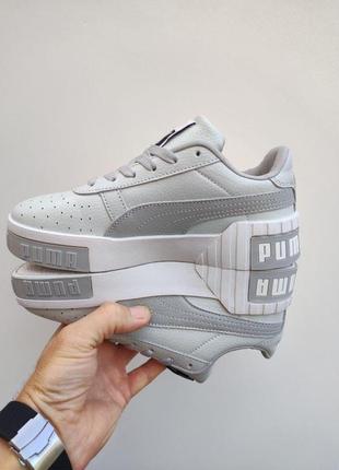 Кроссовки puma cali l.gray женские подростковые 36-413 фото