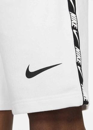 Шорты nike mens nsw repeat ft short   белые2 фото