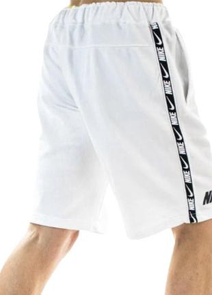 Шорты nike mens nsw repeat ft short   белые7 фото