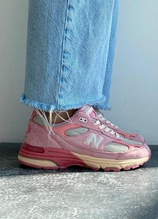 Женские кроссовки  new balance 993 pink